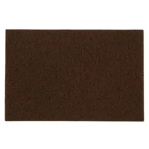 6 x 9 In. Bear-Tex Dark Tan Non-Woven Hand Pad Aluminum Oxide