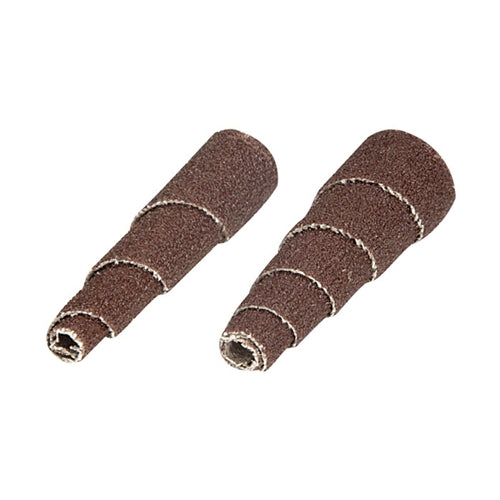 [103-7002] 3/8"x1-1/2"x1/8" 120 Grit Tapered Abrasive Cartridge Rolls