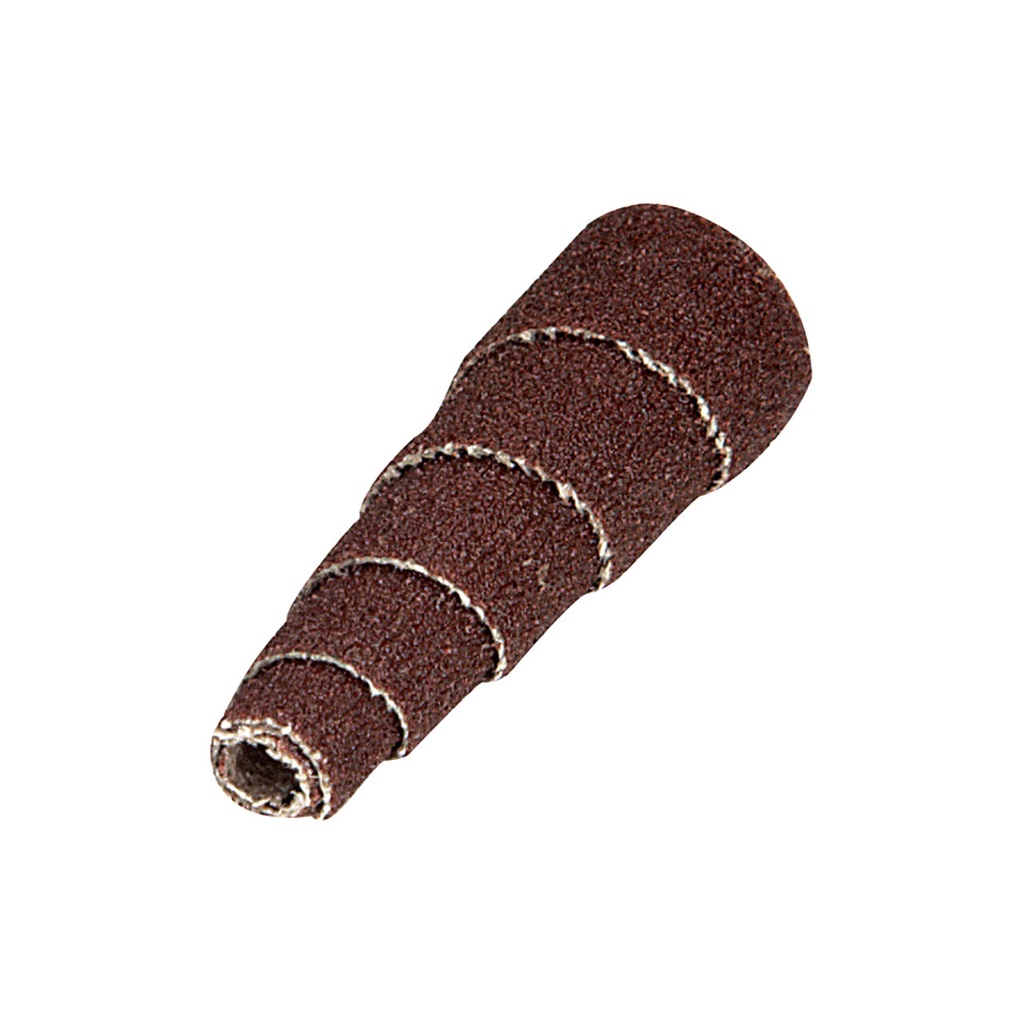 [103-7007] 1/2"x1-1/2"x1/8" 80 Grit Tapered Abrasive Cartridge Rolls