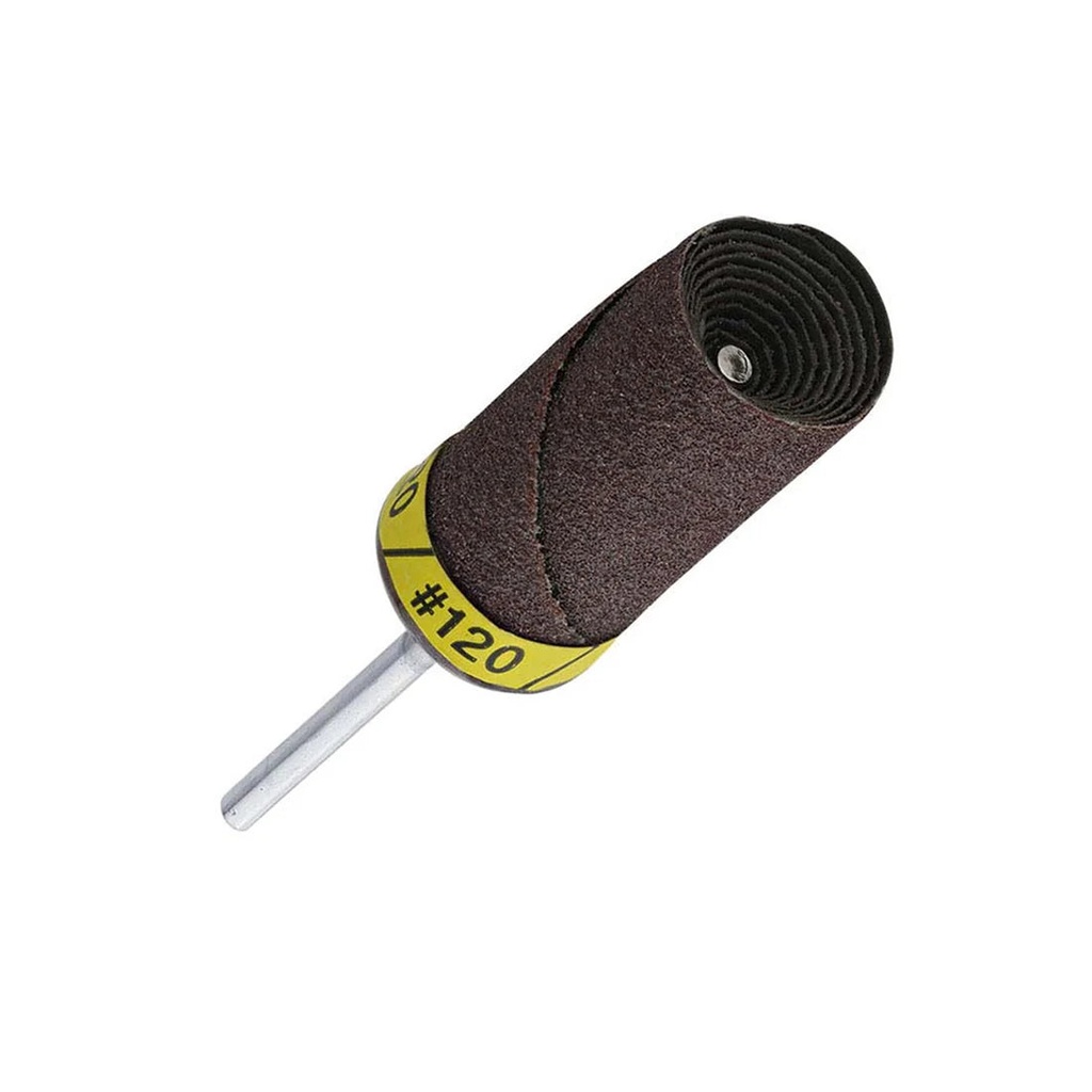 [103-7131] BananaSandpaper Rolls 120 Grit on 3/32" Shanks (Pkg. 10)