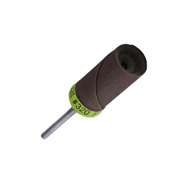 [103-7133] BananaSandpaper Rolls 320 Grit on 3/32" Shanks (Pkg. 10)