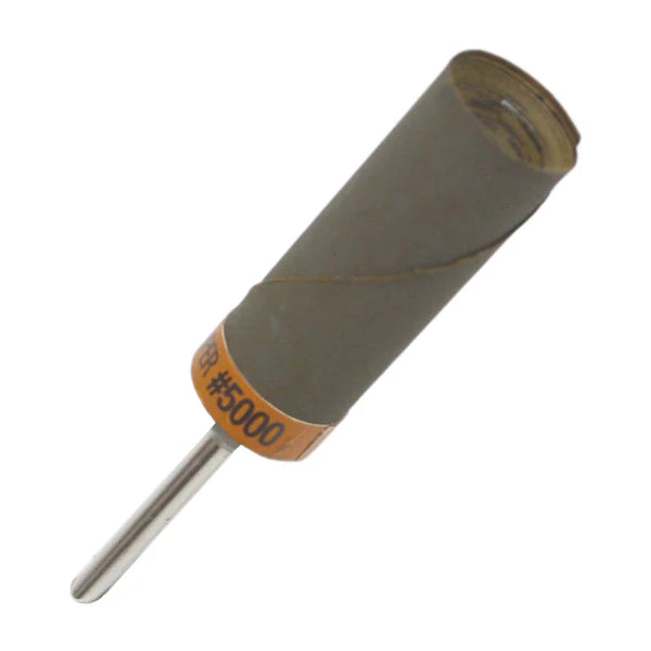 [103-7142] BananaSandpaper Rolls 5,000 Grit on 3/32" Shanks (Pkg. 10)