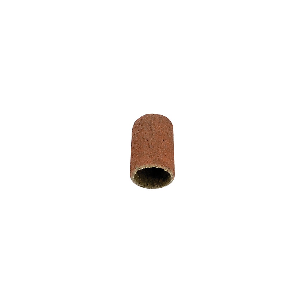[104-1020] Abrasive Caps - Flat Top 9/32" x 1/2", 150 Grit (Pkg. of 50)
