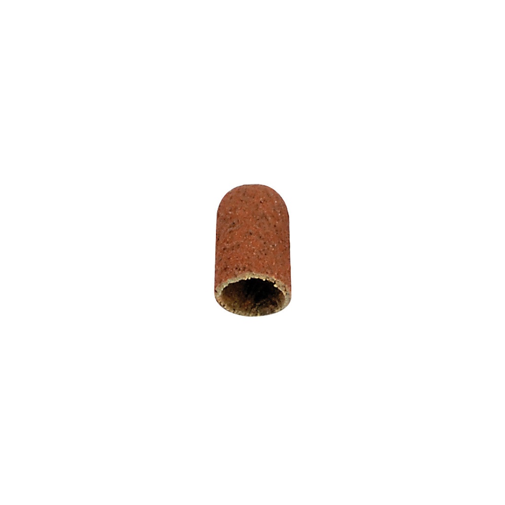Abrasive Caps - Round Top 3/16" x 7/16", 280 Grit (Pkg. of 50)