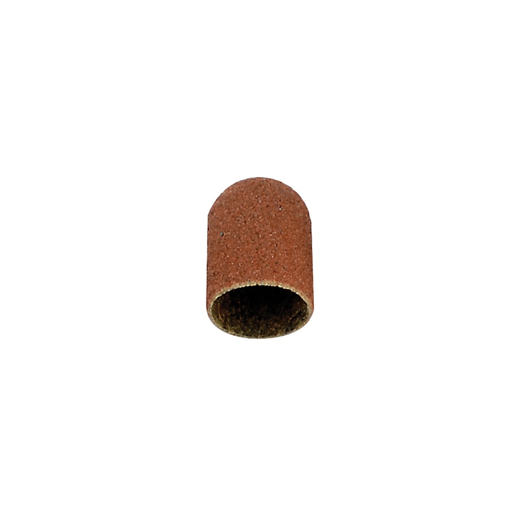 Abrasive Caps - Round Top 3/8" x 5/8", 60 Grit (Pkg. of 50)