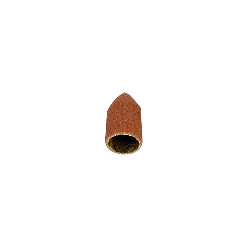 Abrasive Caps - Cone Top 3/16" x 7/16", 150 Grit (Pkg. of 50)