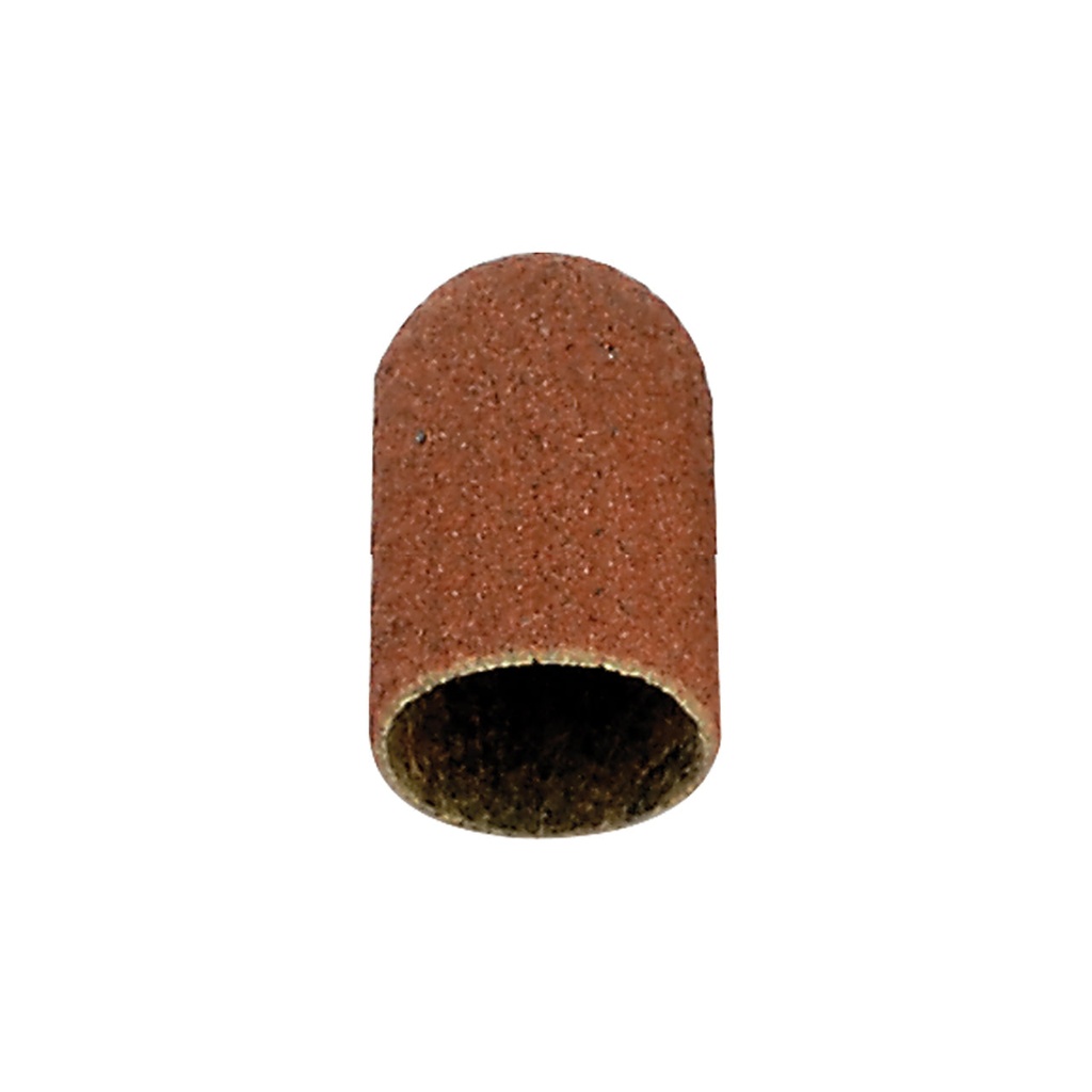 [104-1315] Abrasive Caps - Round Top 5/8" x 1", 280 Grit (Pkg. of 50)
