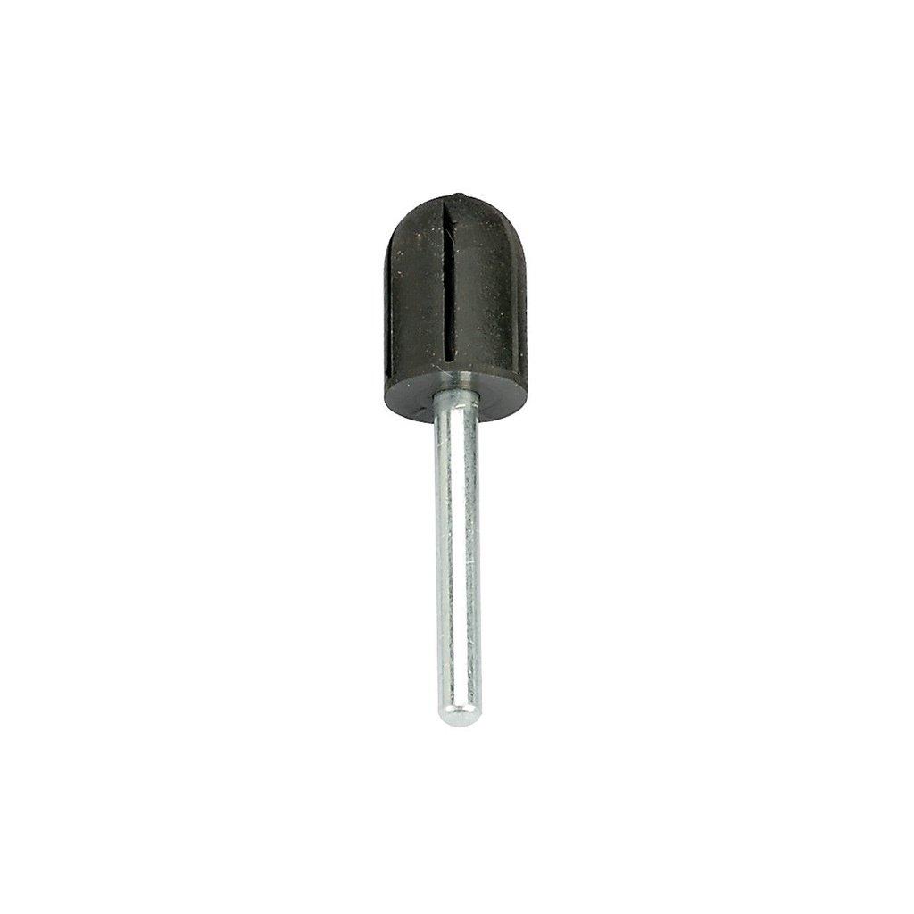 Abrasive Cap Holder - Round Top 1/2" x 11/16", 1/4" Shank