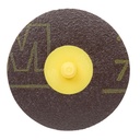 3M™ Roloc™ Ceramic Sanding Disc 2" Yellow (80 Grit)