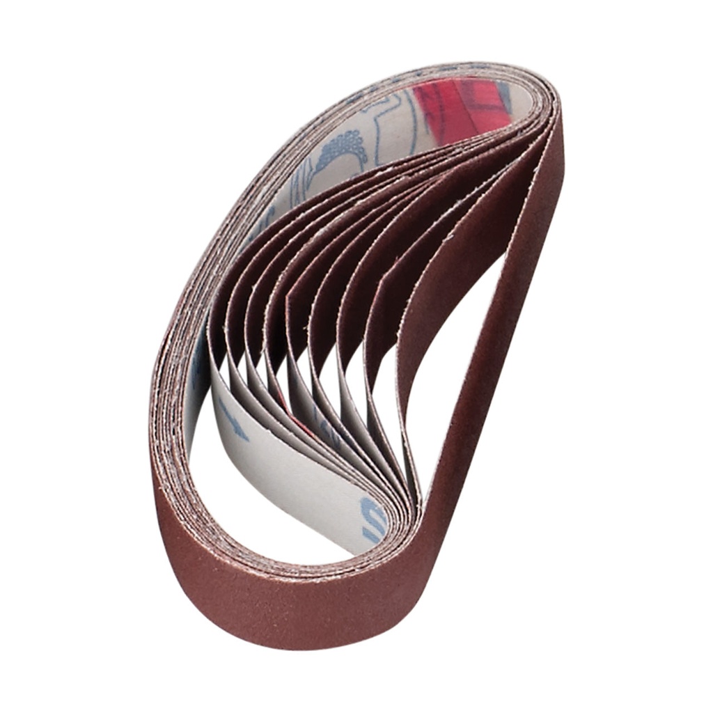 [107-3681] 3/4" Red 120 Grit Refills for Belt Stick (Pkg. of 10)