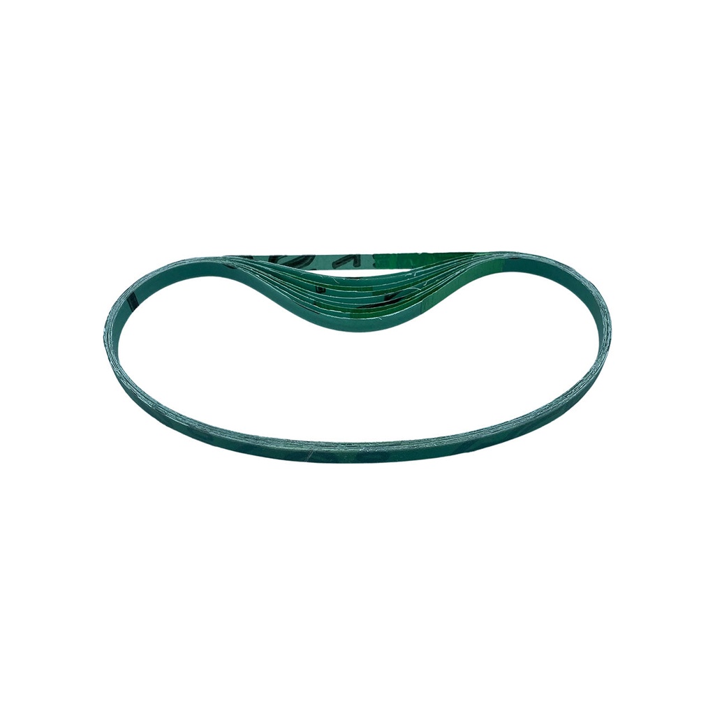 [107-3776] 1/4" Film Belts for Sanding Detailer™ - Green, Grit 400
