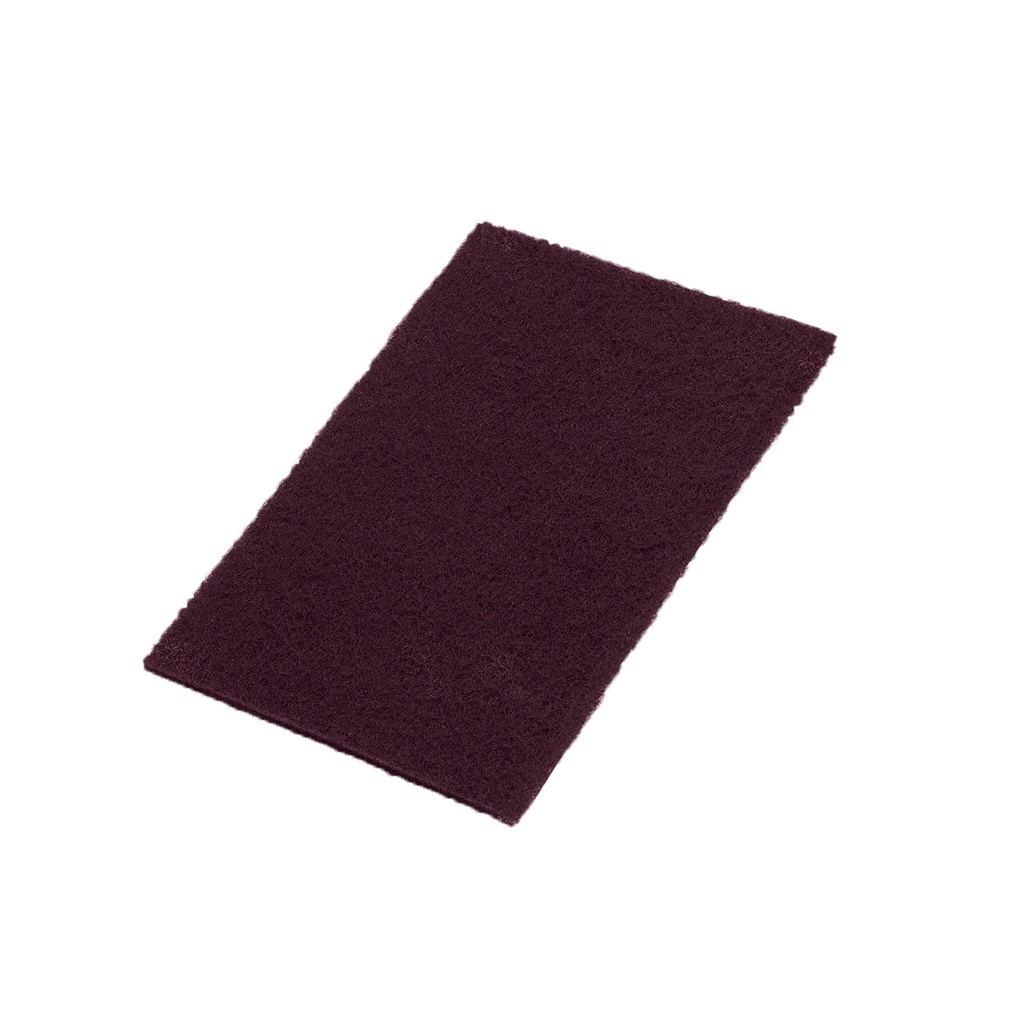 [108-7447] Norton®  Bear-Tex Hand Pads - Very Fine, Maroon, Box of 20