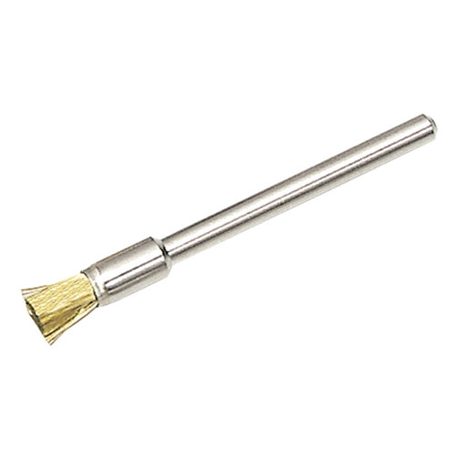 [110-8690] SUPRA® "ME" #869 Brass Straight End Brushes 1/8" Shank (Pkg. of 12)