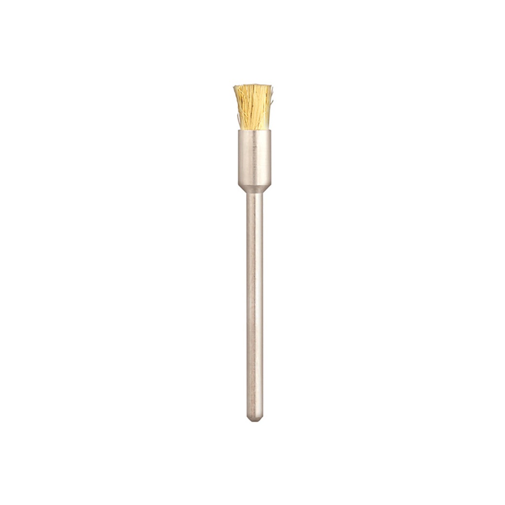 [110-8700] SUPRA® "ME" #870 Brass Straight End Brushes, 3/32" Shank (Pkg. of 12)