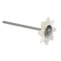 Geza Mini Soft 7/8" Mounted Bristle Brushes (Pkg. of 10)