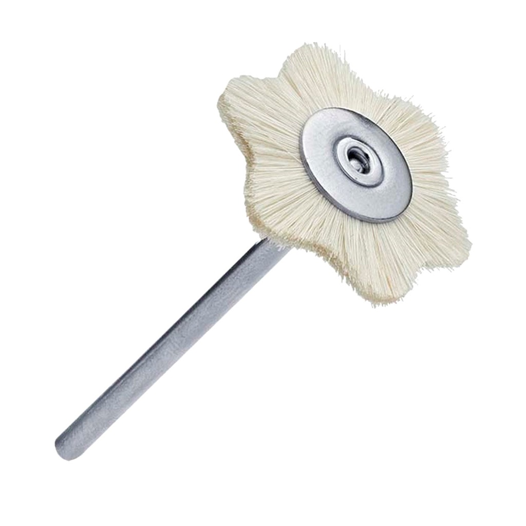 Astro Soft White 7/8" Mini Mounted Brushes (Pkg. of 10)
