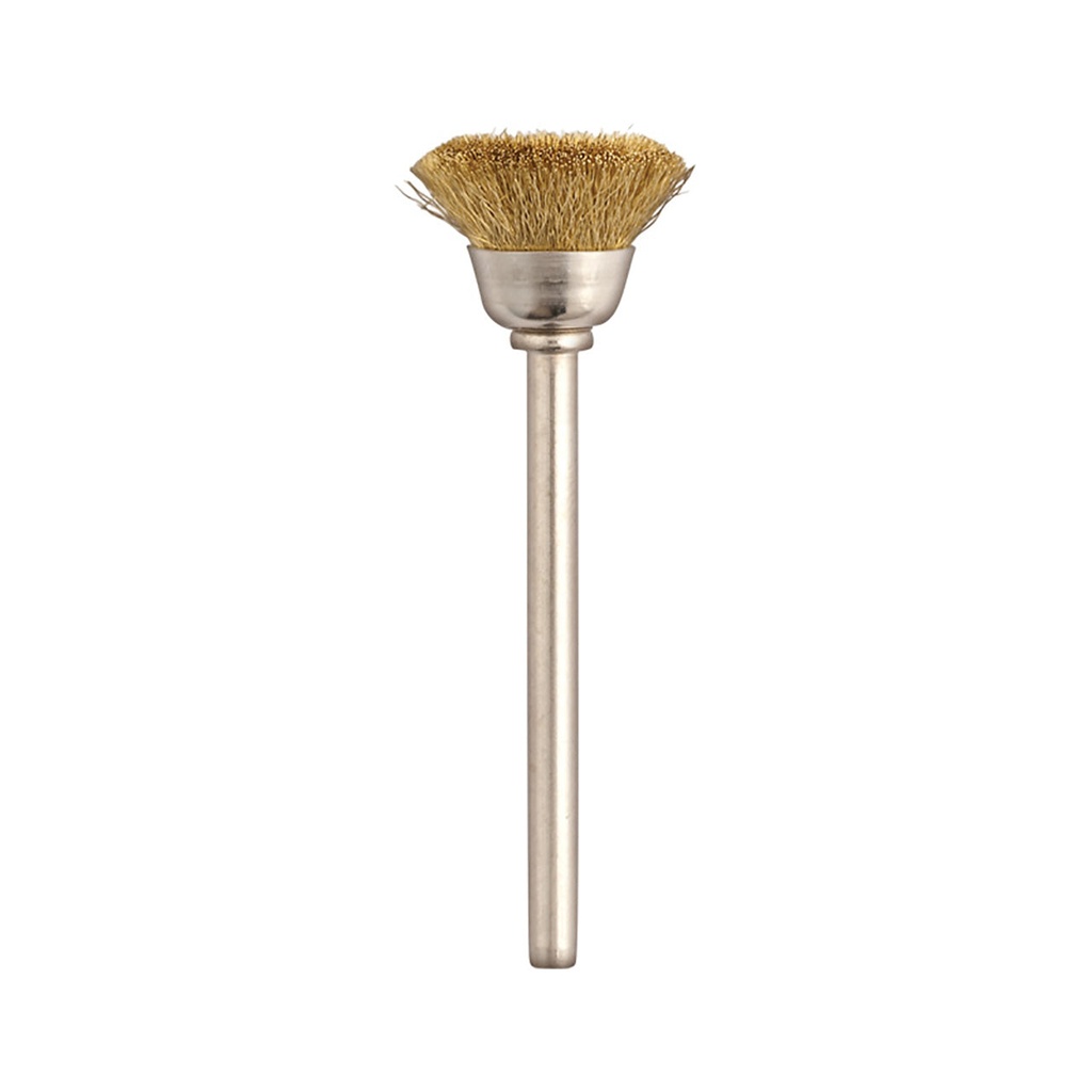 SUPRA® "MM" #772 Brass 0.003" Cup Brushes (Pkg. of 12)