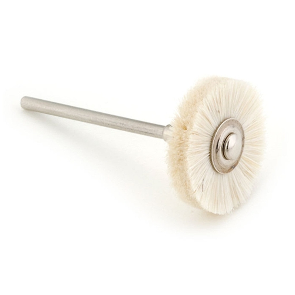 [113-1520] Soft Mounted Brush 3/4" - 3/32" Shank