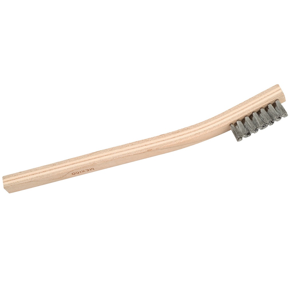 [114-5315] Scratch Brushes, Hand-Laced - Brass