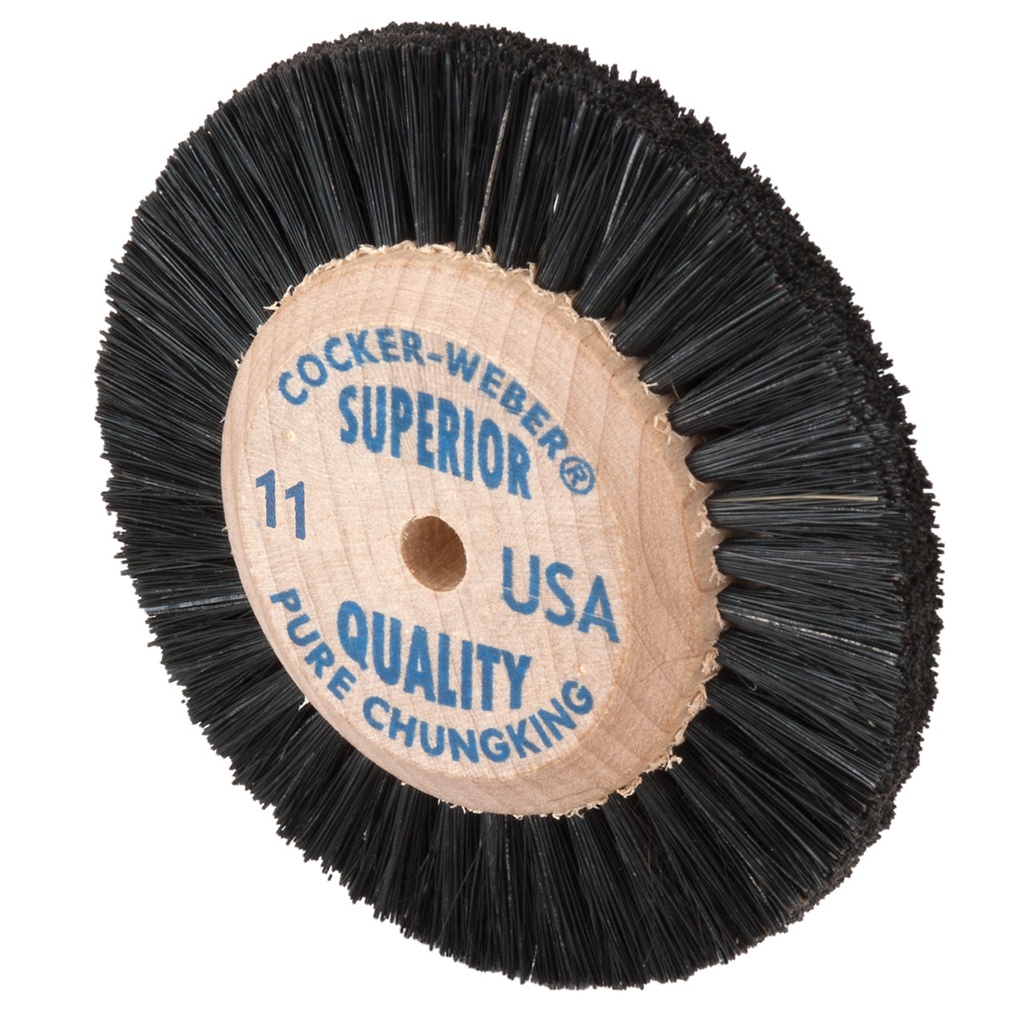 Cocker-Weber #11 Superior Wood Hub Wheel Brush - #63