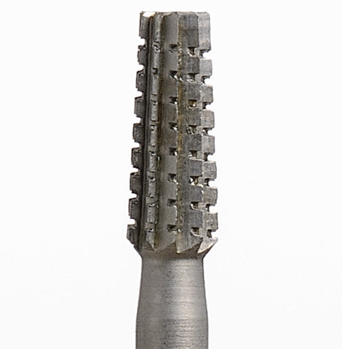 Busch® Fig. 23 - 0.70mm Cross-Cut Square Cone Burs (Pkg. of 6)