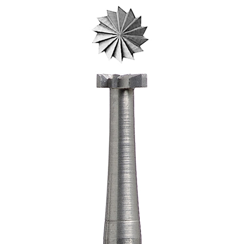 Busch® Burs - Wheel, Fig. 2 - 5.00mm  (Pkg. of 6)