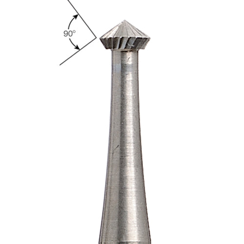 Maillefer Swiss Burs - 90° Hart - 2.30mm (Pkg. of 6)