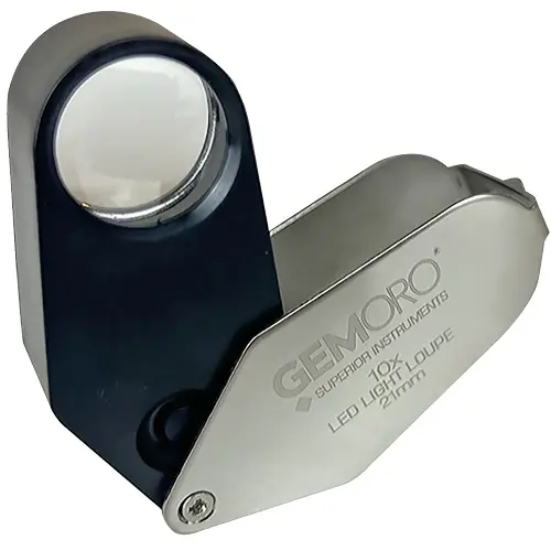 GEMORO LED LIGHT LOUPE, 10mm x 21mm