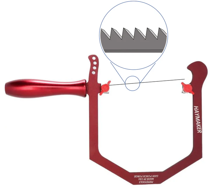 Haymaker Saw by Lion Punch Forge (Red)
