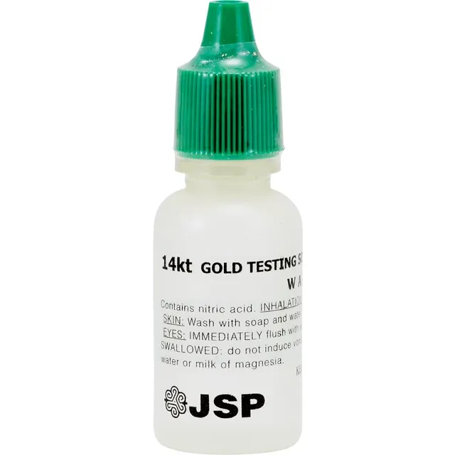 [813-1430] Gold Testing Acid Solution - 14K (GREEN CAP)
