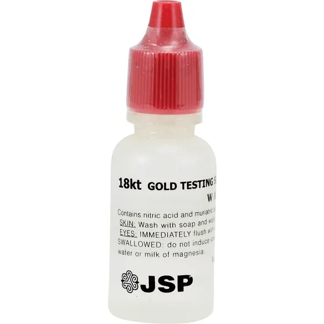 [813-1440] Gold Testing Acid Solution - 18K (RED CAP)
