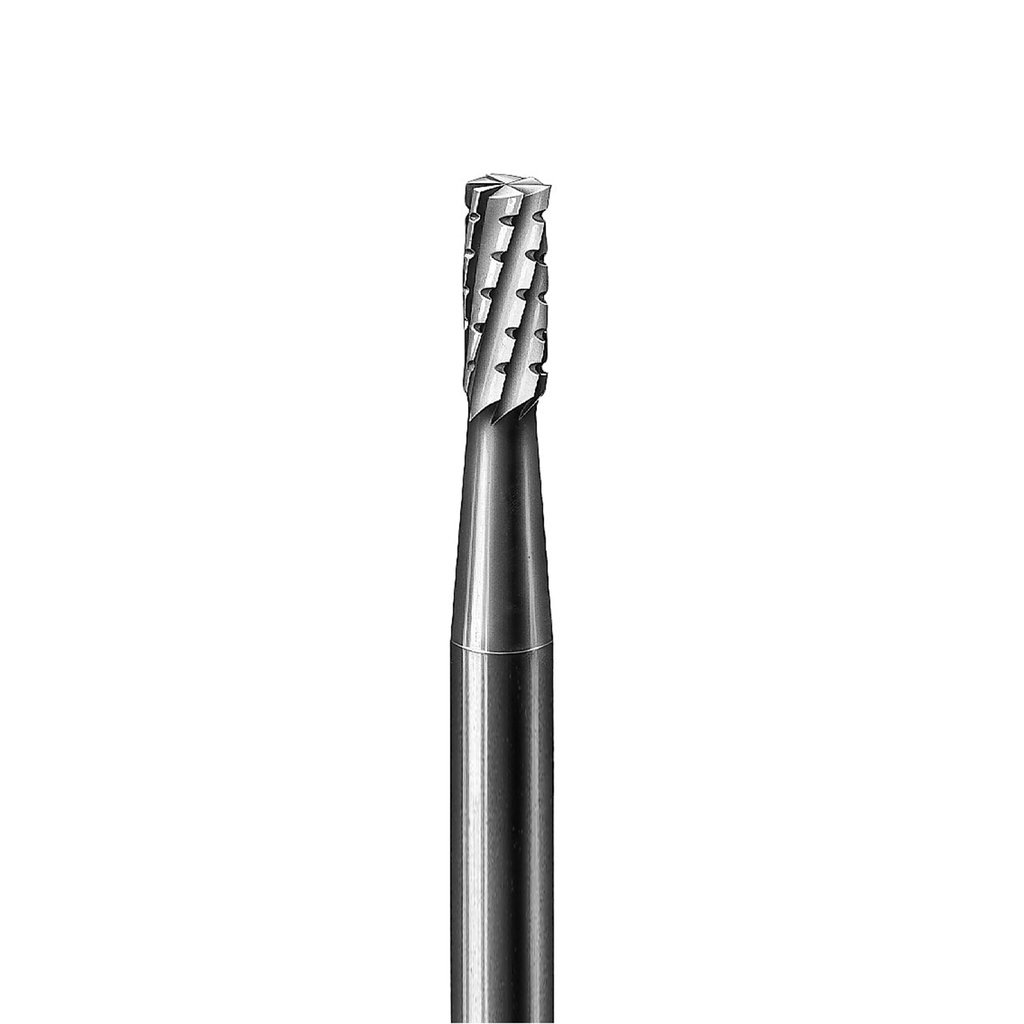 [126-5580] Busch® Fig. 21 1.20mm Cylinder Square Cross Cut Super Carbide Bur
