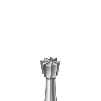 Komet Burs - Inverted Cone, Fig. 2 - 1.00mm (Pkg. of 6)