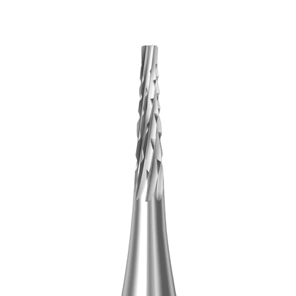 Komet Burs - Tapered Staggered Cut, Fig. 38E - 0.70mm (Pkg. of 6)