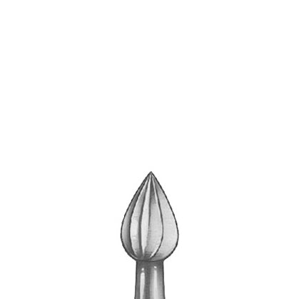 Komet Burs - Bud, Fig. 6 - 1.20mm (Pkg. of 6)