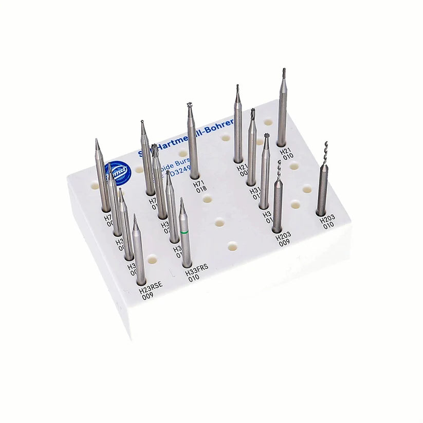 [127-1495] Komet Carbide Bur Assortment Set of 15