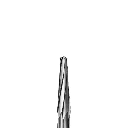 [127-1611] Komet Burs - Carbide Tapered Round Slim, Fig. H23RS - 1.00mm (Pkg. of 5)