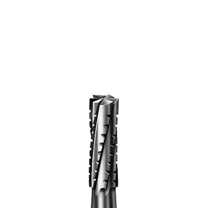 Komet Burs - Carbide Cylinder Cross Cut, Fig. H31 - 1.80mm (Pkg. of 5)