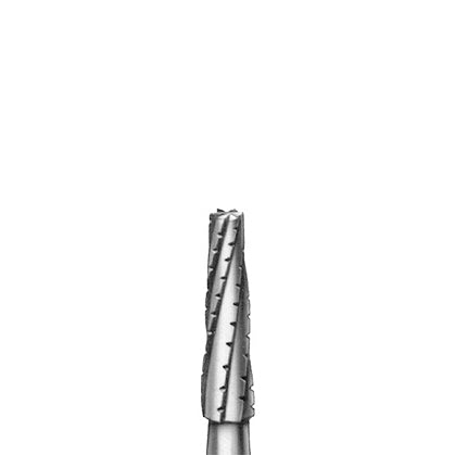 [127-1651] Komet Burs - Carbide Tapered Long Cross Cut, Fig. H33L - 1.20mm (Pkg. of 5)