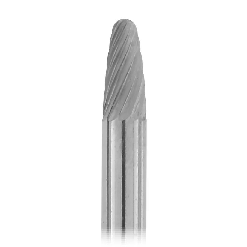 [129-1100] 1-1/2" Solid Carbide Burs - 1/8" Shank, 1/8" x 1/4" Plain Cut