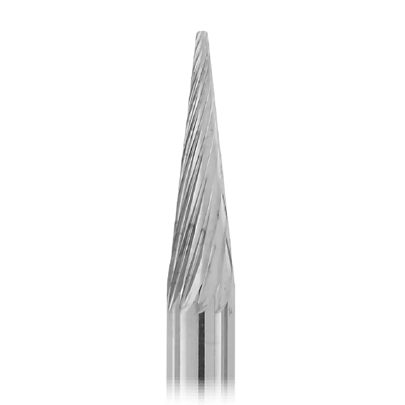 [129-1150] 1-1/2" Solid Carbide Burs - 1/8" Shank, 1/8" x 7/16" Plain Cut