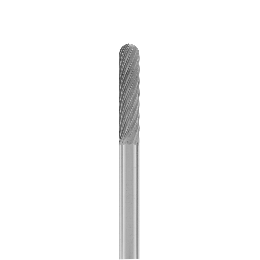 [129-1210] 3" Solid Carbide Burs - 1/8" Shank - 1/8" x 9/16" Plain Cut