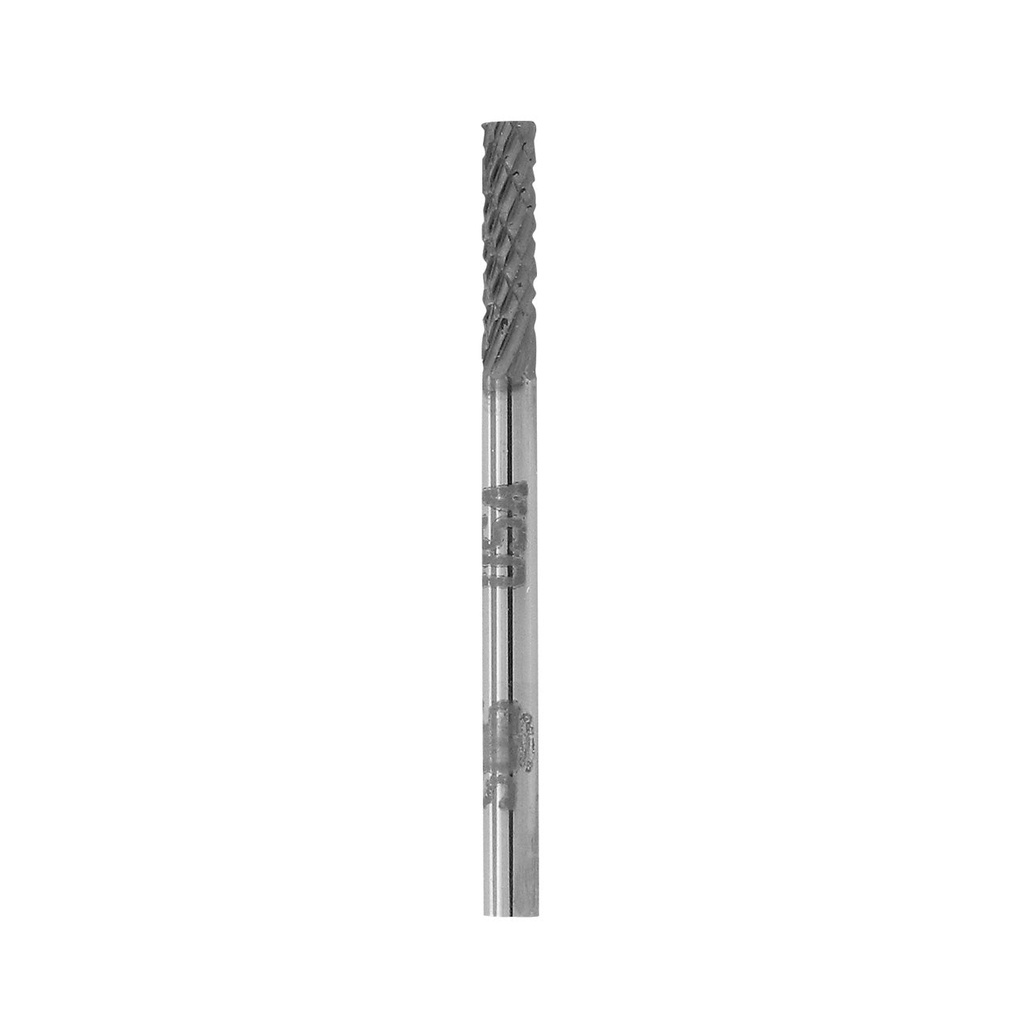 [129-1410] 1-1/4" Solid Carbide Burs - 3/32" Shank, 3/32" x 3/8" Plain Cut, Cylinder