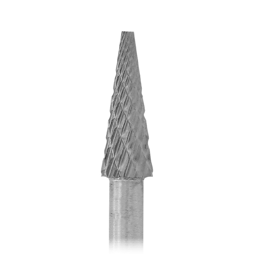 [129-1730] 1-1/2" Solid Carbide Burs - 1/8" Shank, 3/16" x 1/2" Plain Cut, Blunt Point