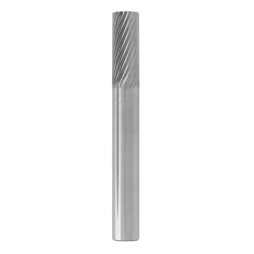 2" Solid Carbide Burs - 1/4" Shank, 1/4" x 5/8" Flat End