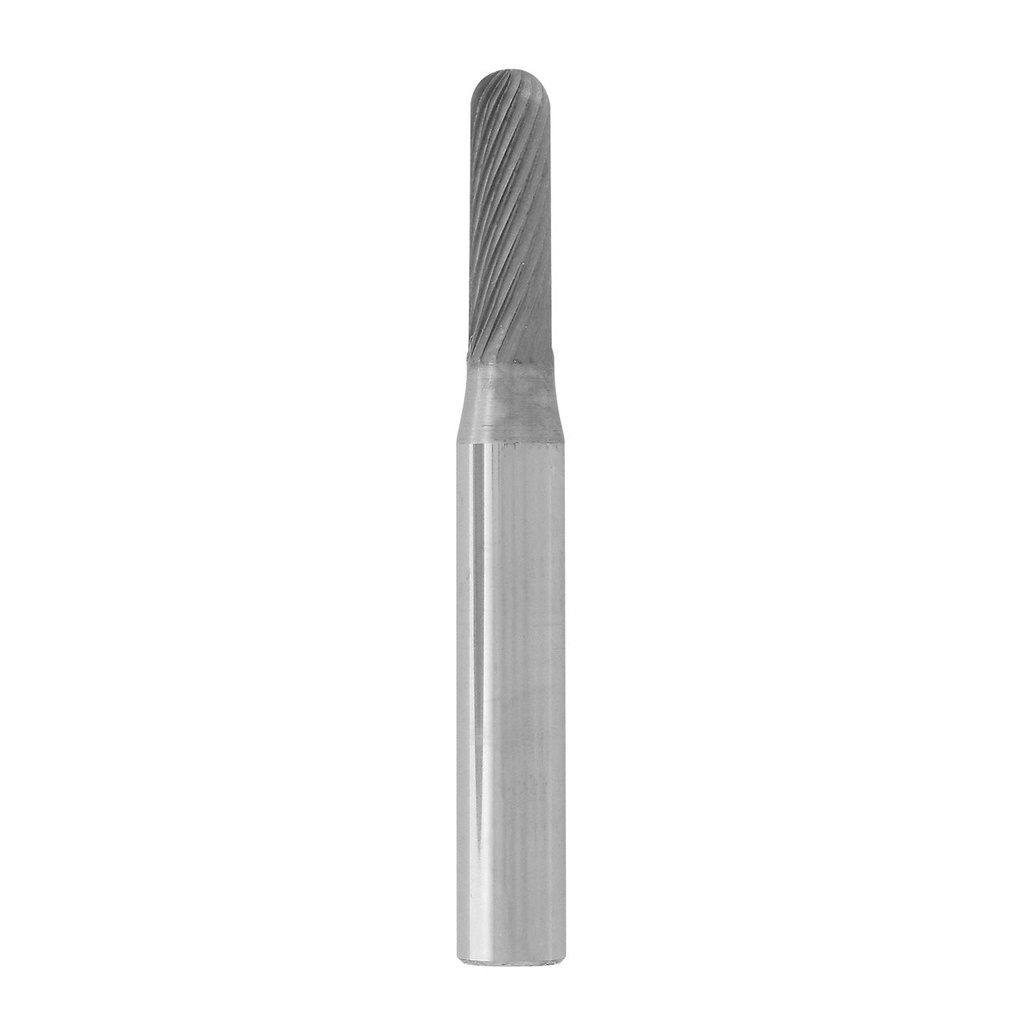 [129-2230] 2" Solid Carbide Burs - 1/4" Shank, 3/16" x 5/8" Rounded End