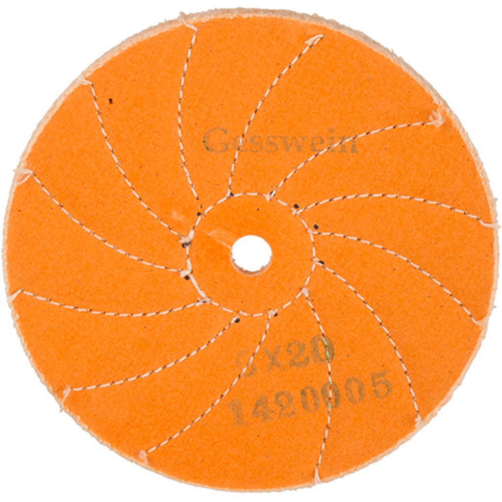 Yellow Spiral Creso Sewed Buff