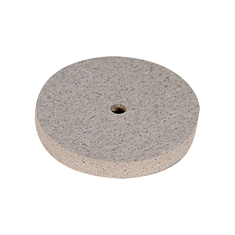 [145-0065] Dedeco® Traditional White 7/8" Square-Edge Wheels (Box of 100)