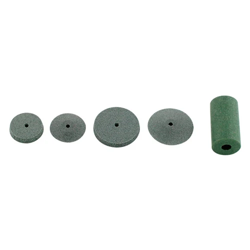 Elite Silicone Wheels - Green 5/8" Square-Edge (Pkg. of 10)