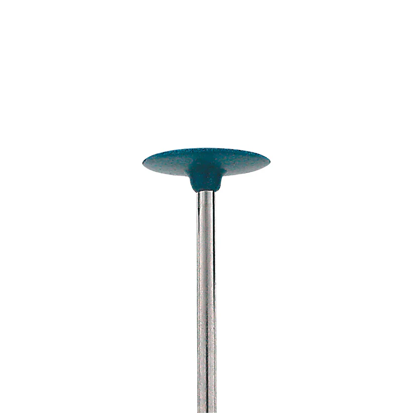 EVE® Poly Polishers EVEFLEX 5/8" Knife-Edge Wheel Blue Extra Coarse Grit - 3/32" Shank (Pkg. of 100)